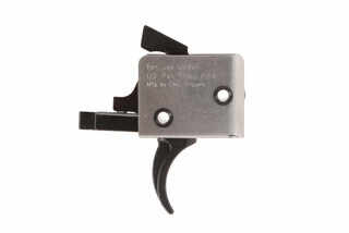 The CMC Triggers drop in trigger kit for ar15 and ar10 has a curved trigger bow